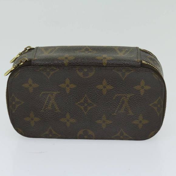LOUIS VUITTON Monogram Trousse Brush PM Cosmetic Pouch M47510 LV Auth 68712 - Picture 6 of 16